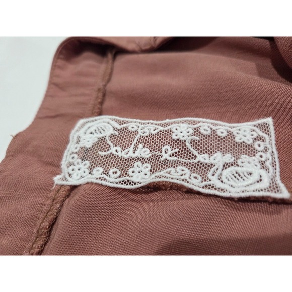 Anthropologie Travel Pants Flowy Clay/Mauve, 4 Pocket Sadie & Sage Sz S - Picture 4 of 5